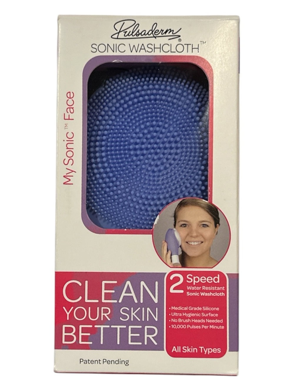 My Sonic by Pulsaderm Sonic Washcloth